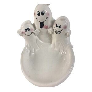 Halloween White Soap Dish/Candy Dish